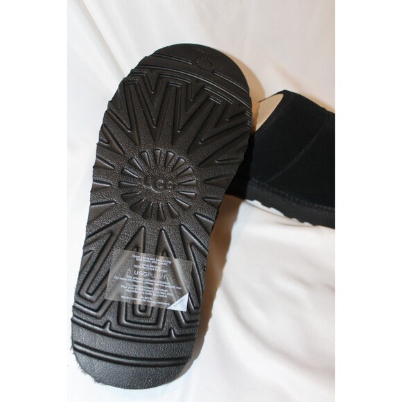 UGG Men's Slip-On Black Leisure Suede Scuffs Slippers SZ 11 NEW - Picture 6 of 6
